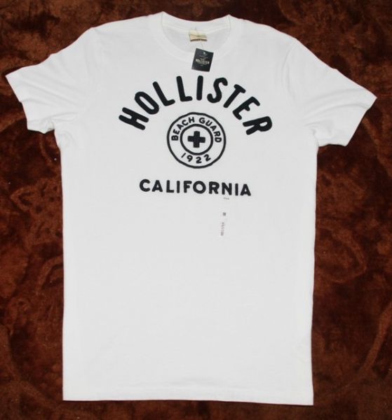 Camiseta Hollister Branca Tamanho S