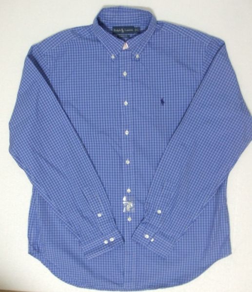 Camisa RALPH LAUREN Classic Fit Xadrez Azul