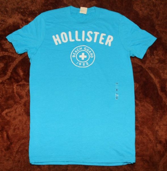 pasado tienda Sip Camiseta Hollister na cor Azul Tamanho L - Grifeonline.com