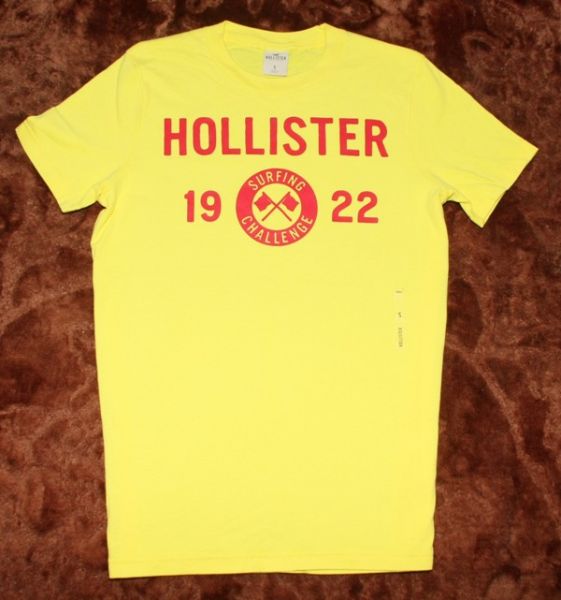 Camista Hollister na cor Amarela Tamanho S